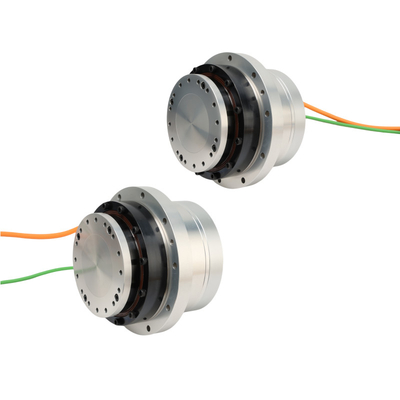 ความแม่นยําสูง Flanged การขับเคลื่อนฮาร์มอนิก Actuator Rotary Servo Motor รุ่น 20